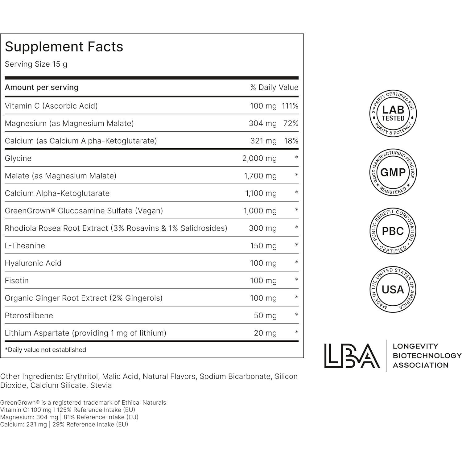 Suplemento Antienvejecimiento NOVOS Core Sabor Naranja - 30 Porciones