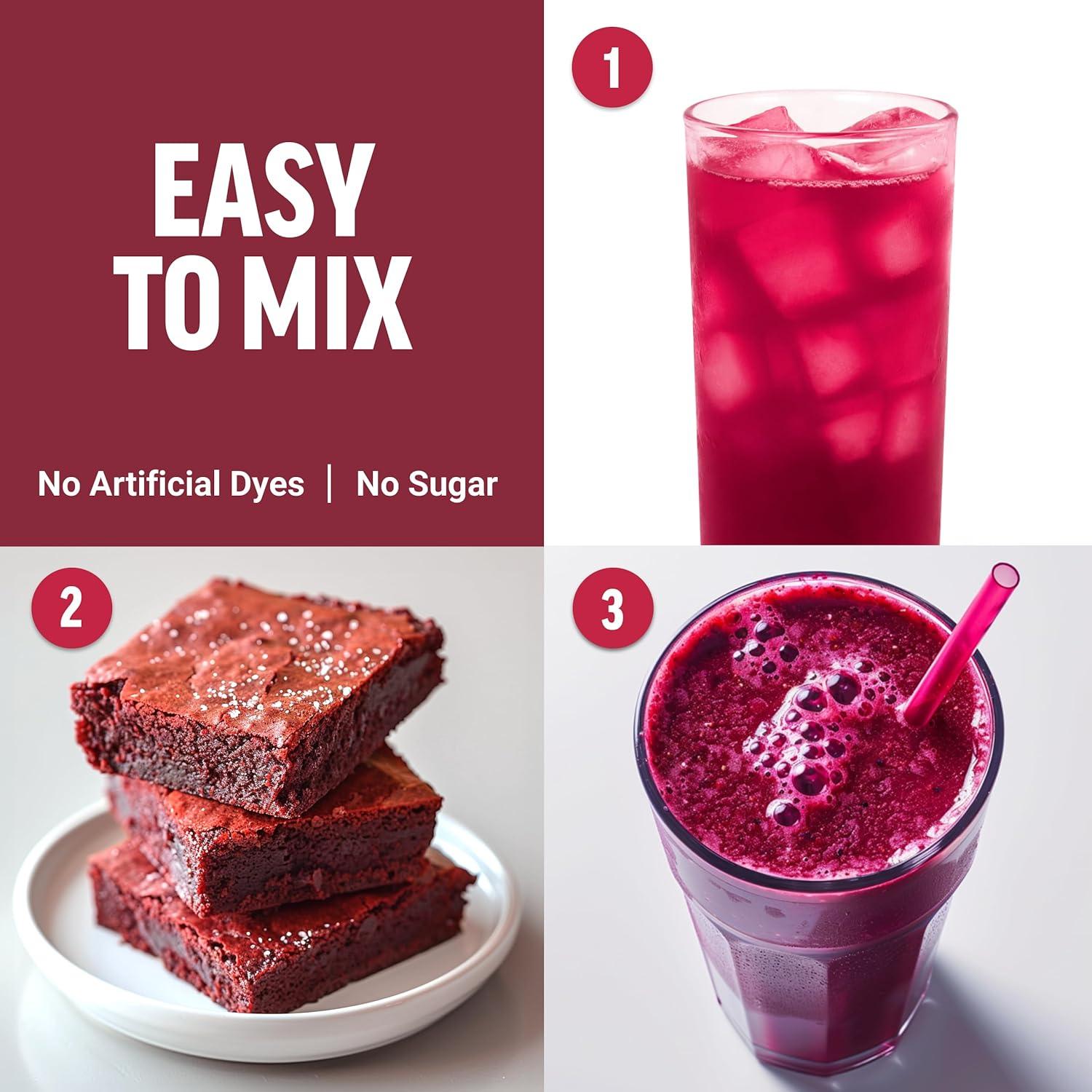 Polvo de Remolacha Orgánica Force Factor 450g Vegano Sin Sabor