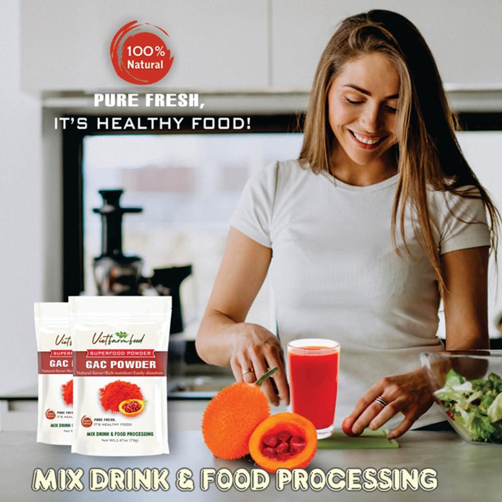 Polvo de Gac 70g - Natural, Sin Aceite, Alta Energía