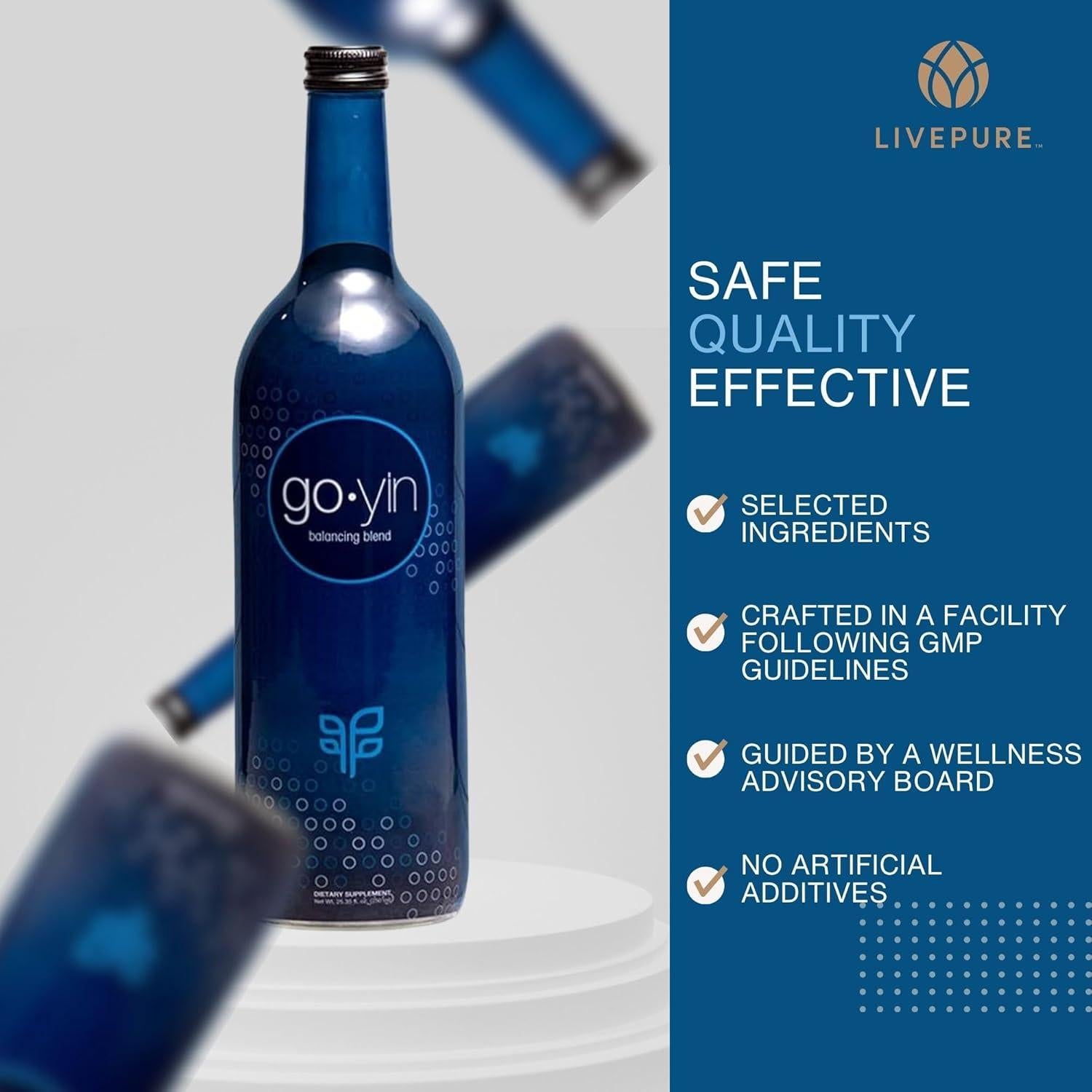 GoYin - Bebida Herbal de Bienestar 748.5 ml - Genesis PURE