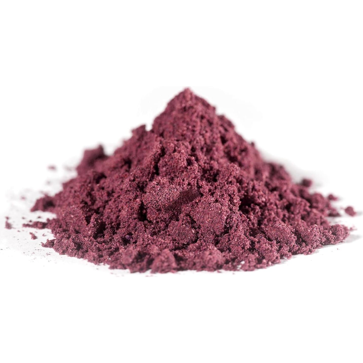 Polvo de Acai 113.4 g - Ingredientes Originales Puros - Superalimento Vegano