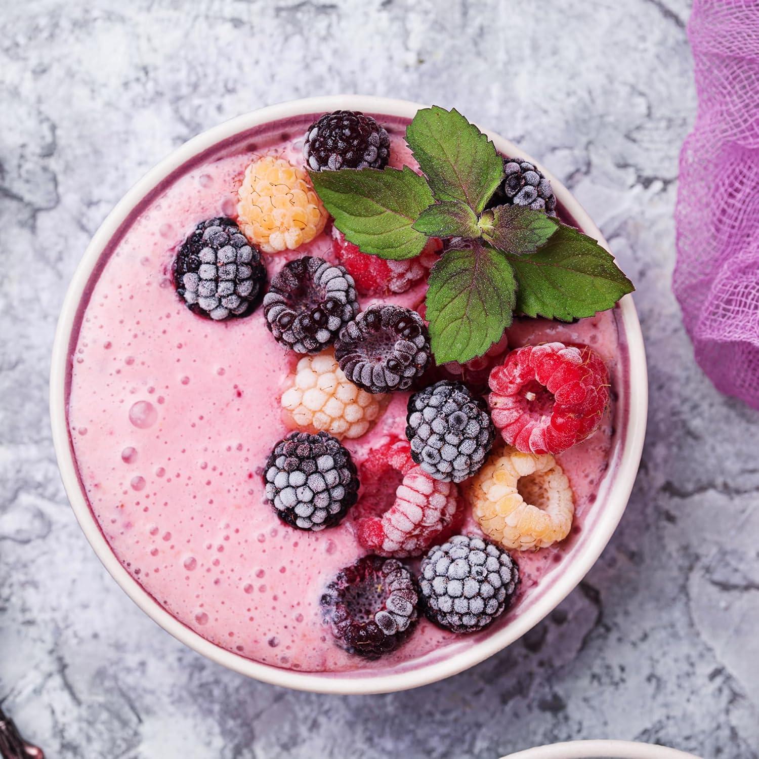 Polvo de Acai 113.4 g - Ingredientes Originales Puros - Superalimento Vegano