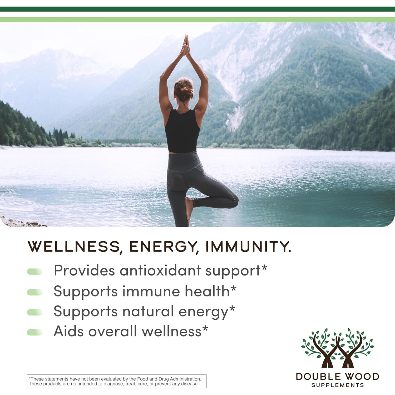 Polvo de Espirulina Azul Double Wood 30g - 35% Ficocianina