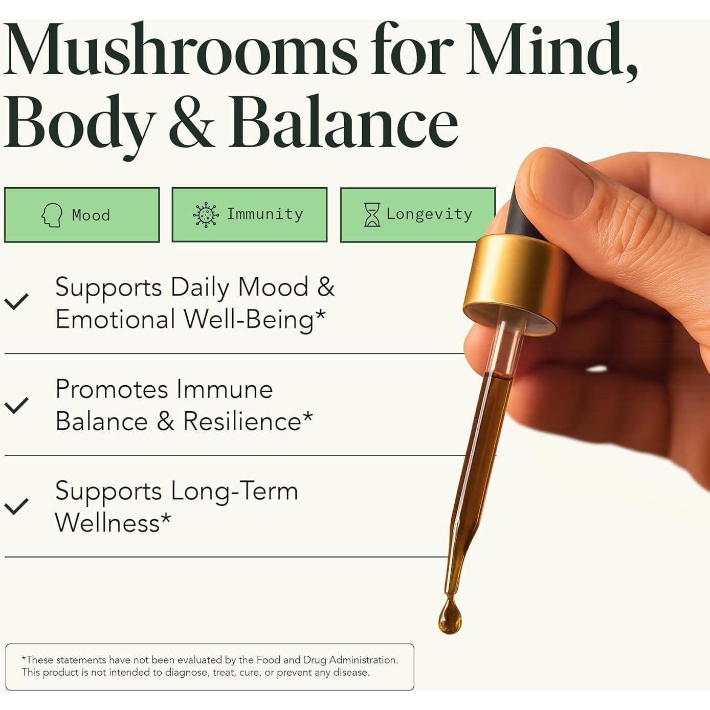 Extracto de Hongo Fantastic Fungi 8-en-1 - 29.57 ml