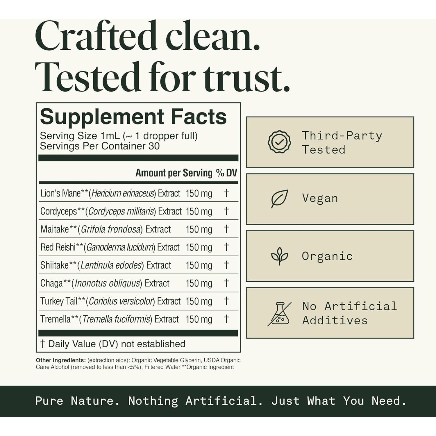 Extracto de Hongo Fantastic Fungi 8-en-1 - 29.57 ml