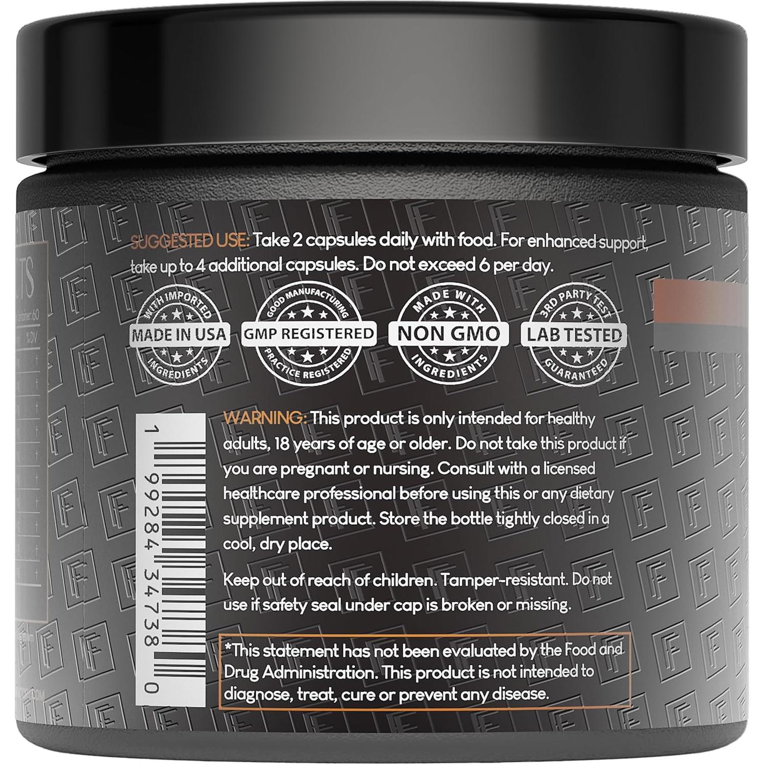 Suplemento de Champiñones 10-en-1 Shroom Vroom 360 Cápsulas