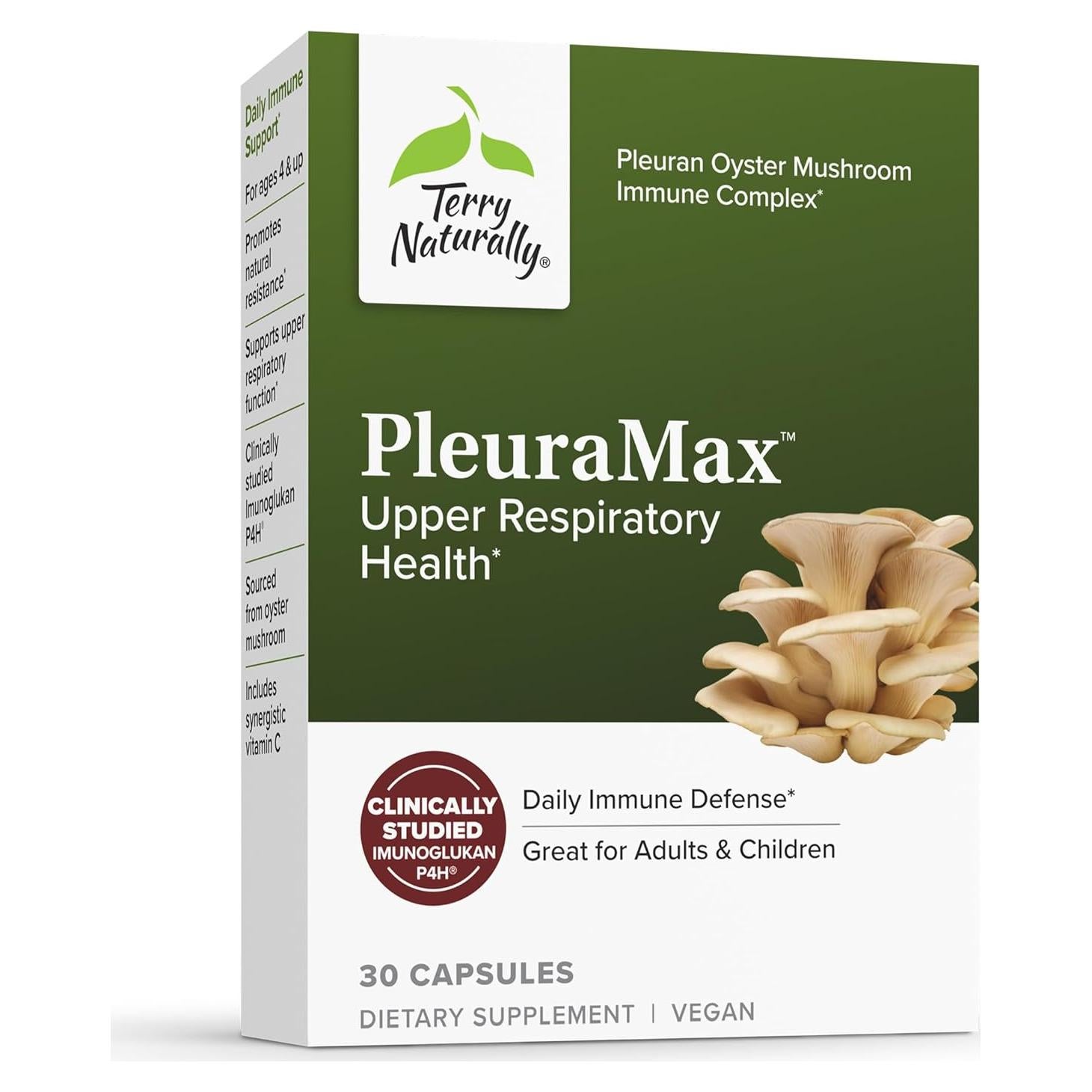 Suplemento Respiratorio Terry Naturally PleuraMax 30 Cápsulas