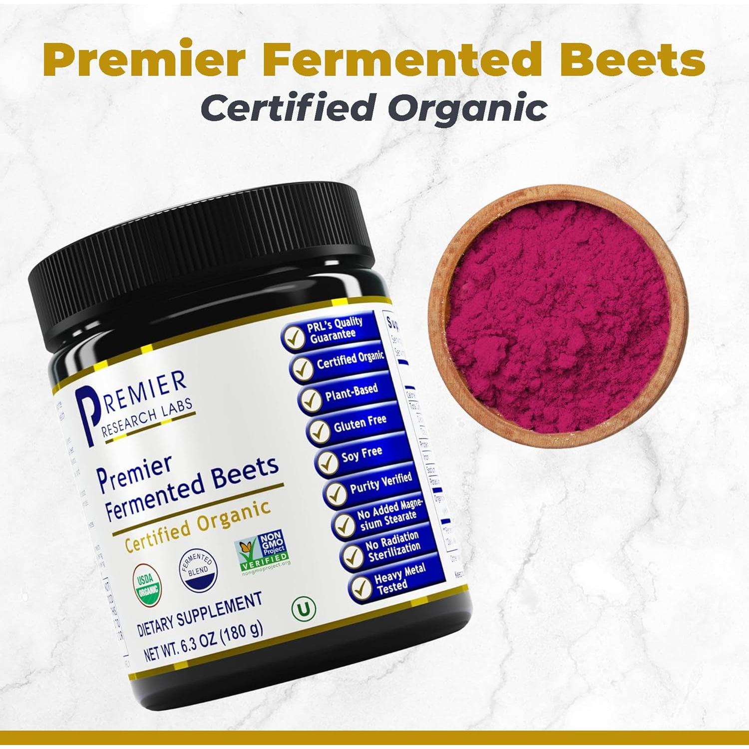Polvo de Remolacha Fermentada Premier Research Labs 178.6g