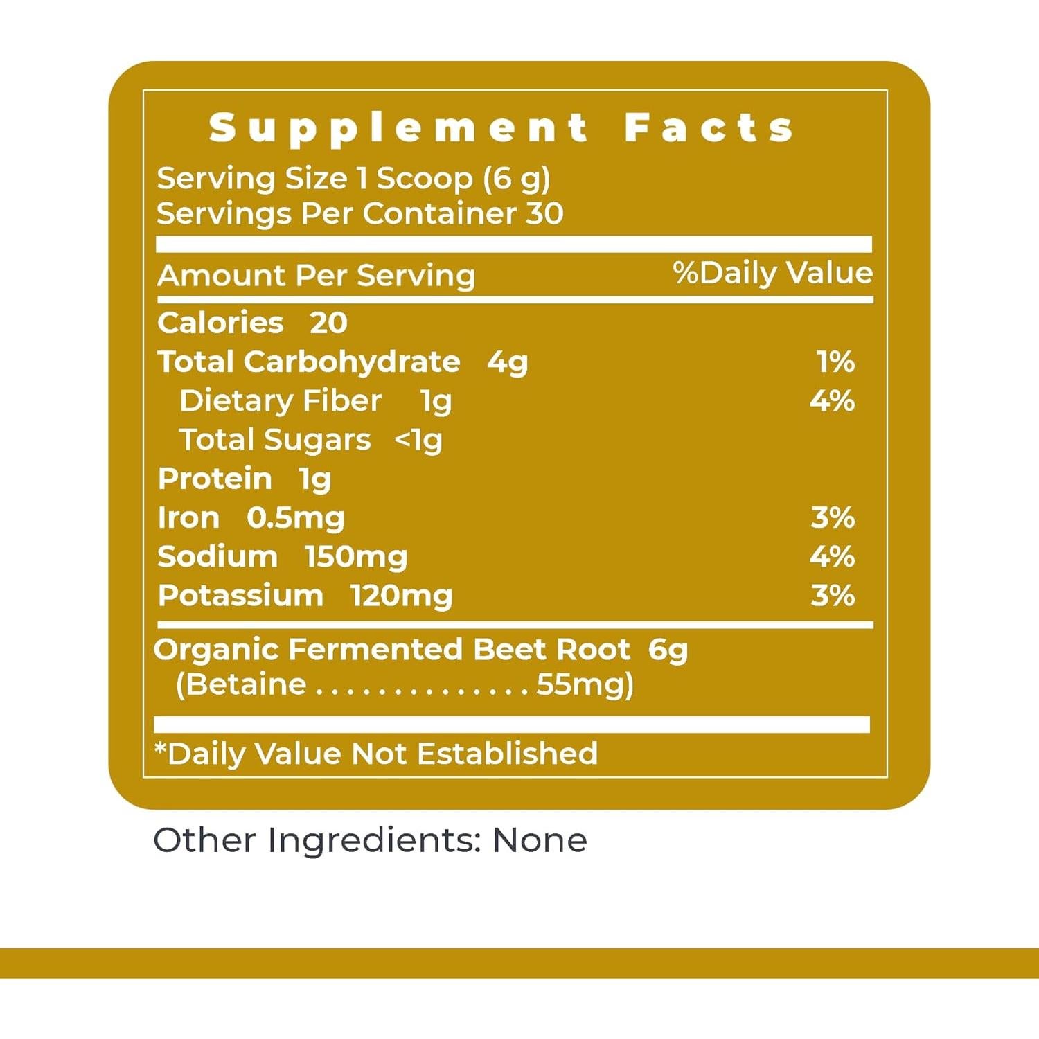 Polvo de Remolacha Fermentada Premier Research Labs 178.6g