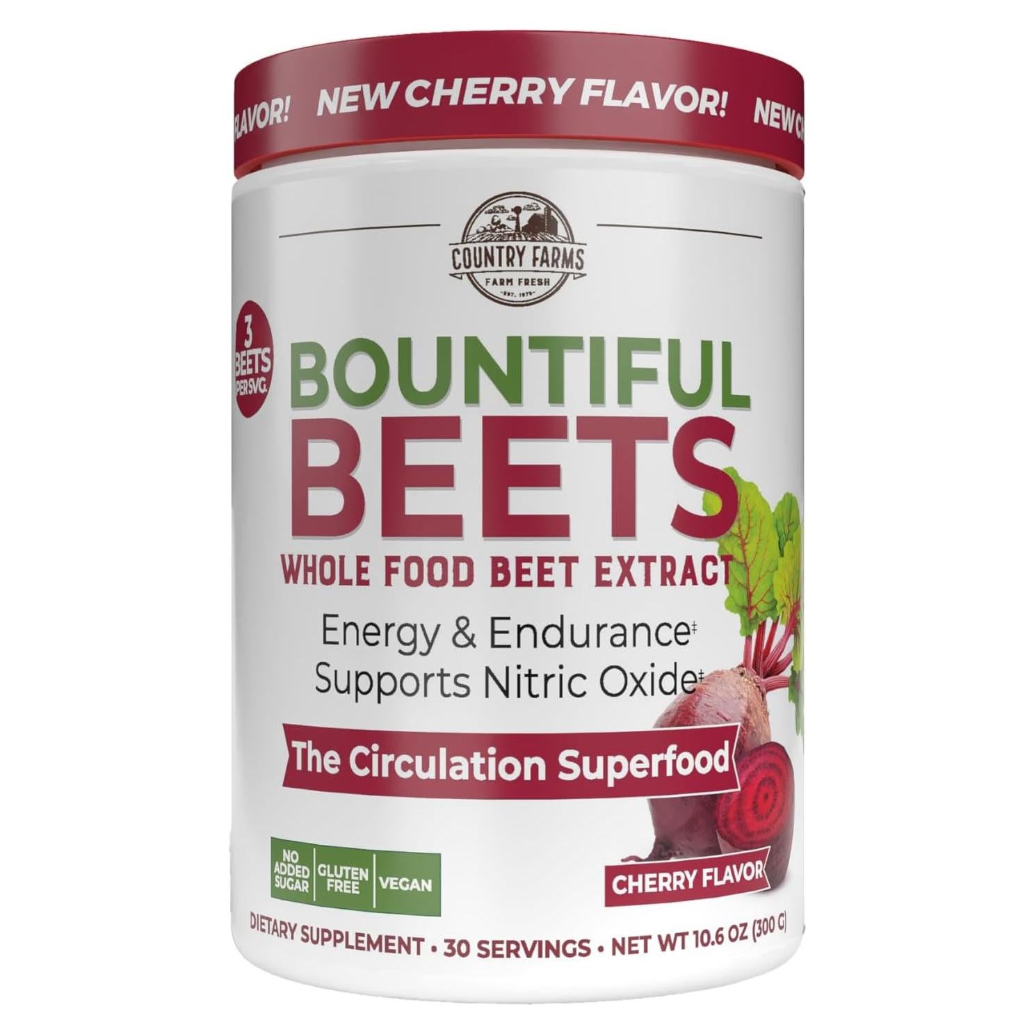 Country Farms Remolachas Abundantes 300g - Superalimento Circulación