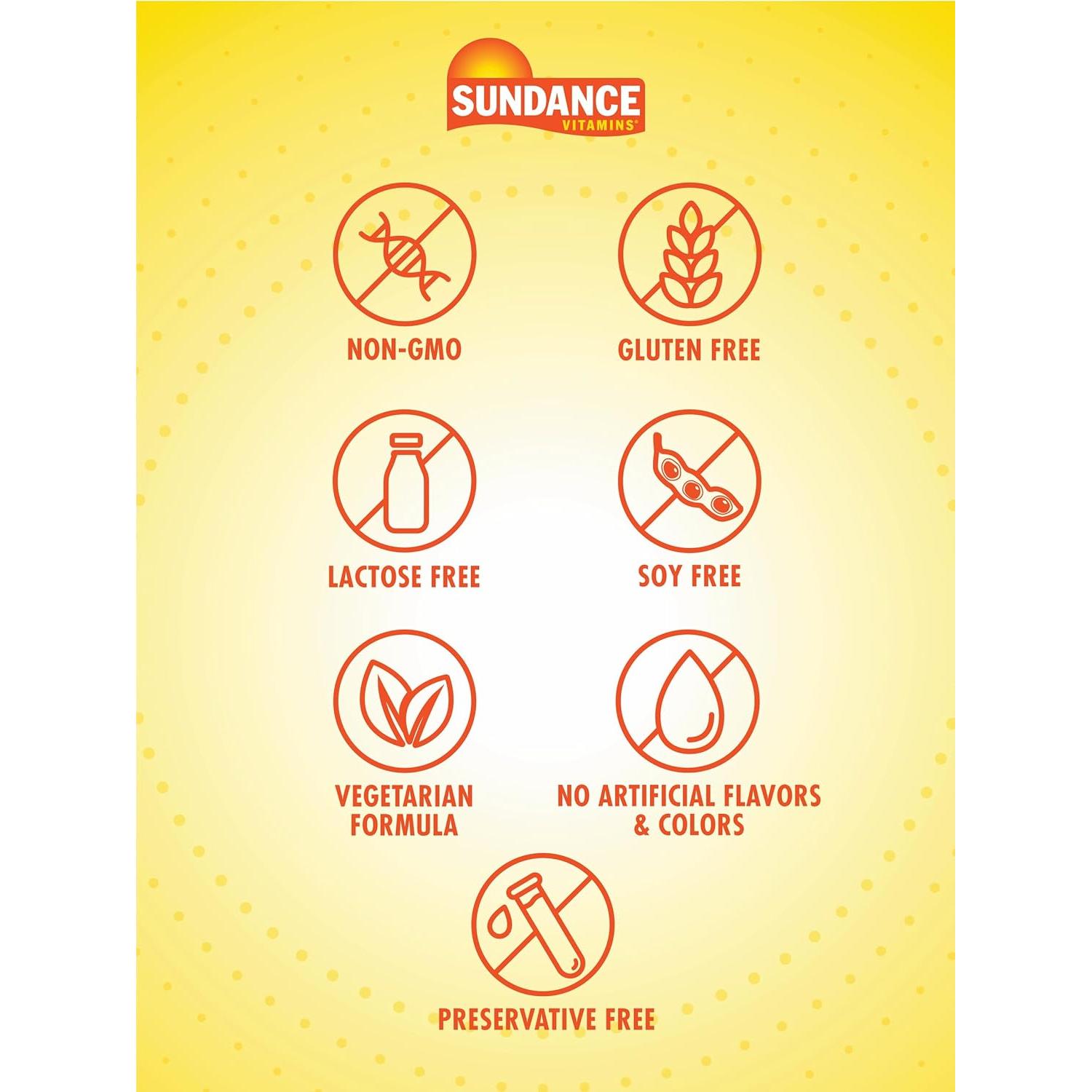 Tabletas Masticables de Enzima de Papaya Sundance 100 Unidades