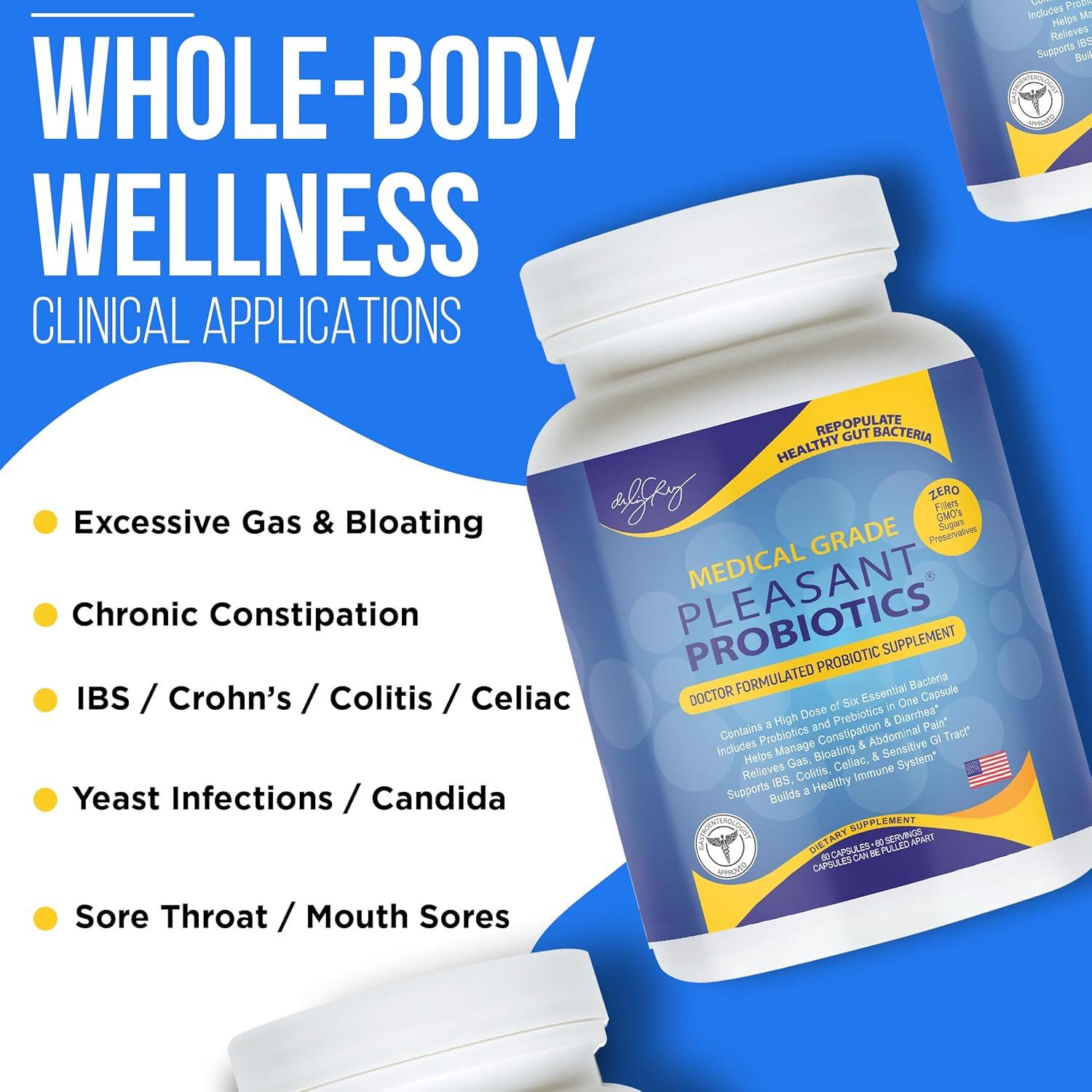 Suplemento Probiotico Dr. Liz Cruz 60 Cápsulas Vegetales