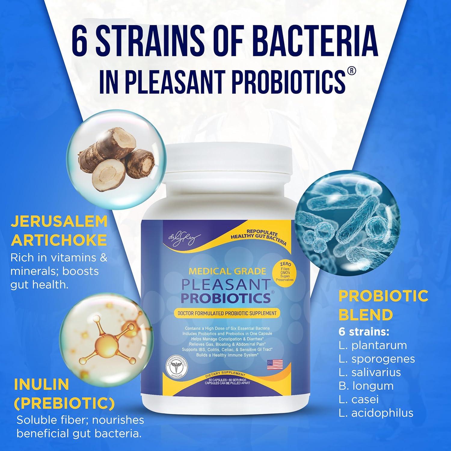 Suplemento Probiotico Dr. Liz Cruz 60 Cápsulas Vegetales