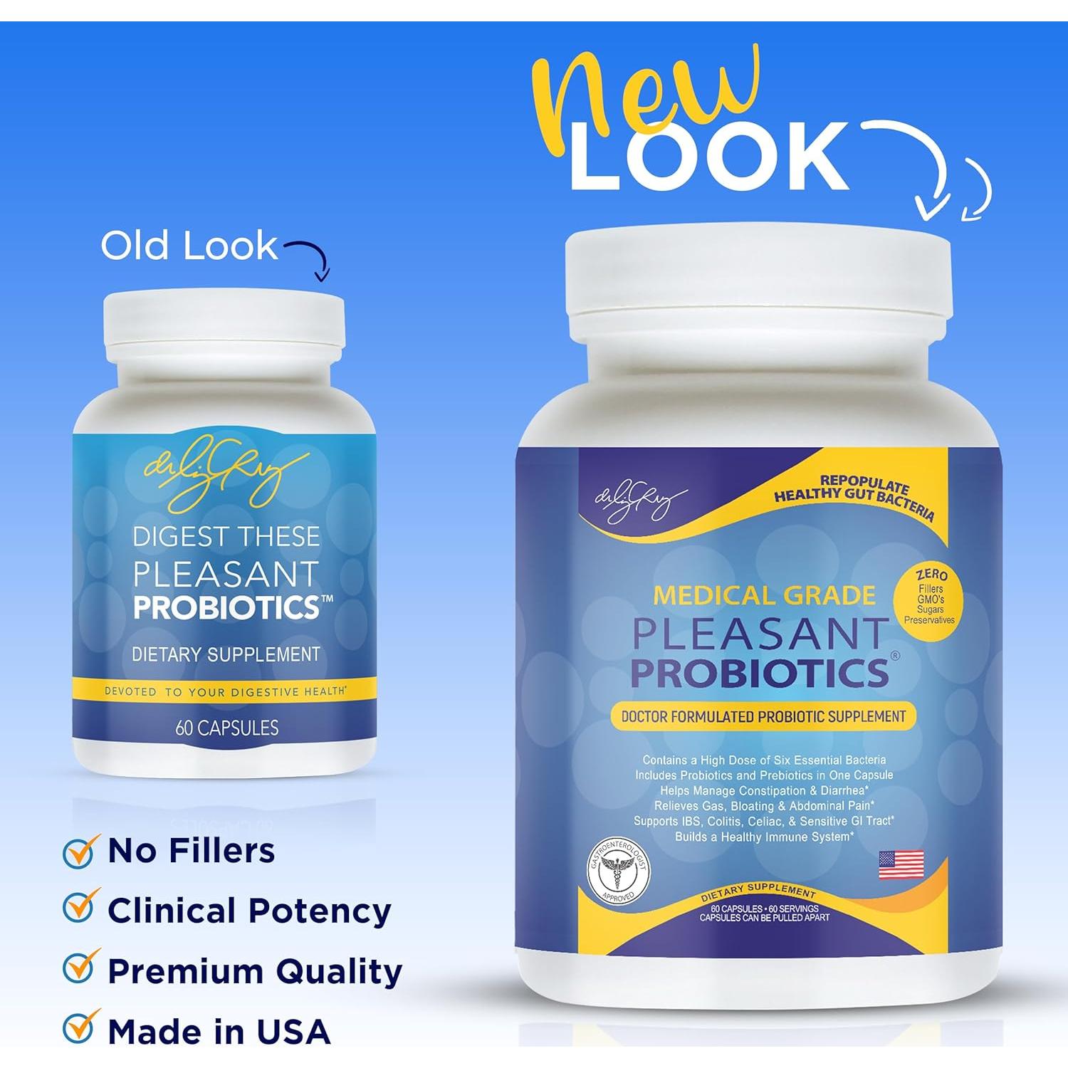 Suplemento Probiotico Dr. Liz Cruz 60 Cápsulas Vegetales