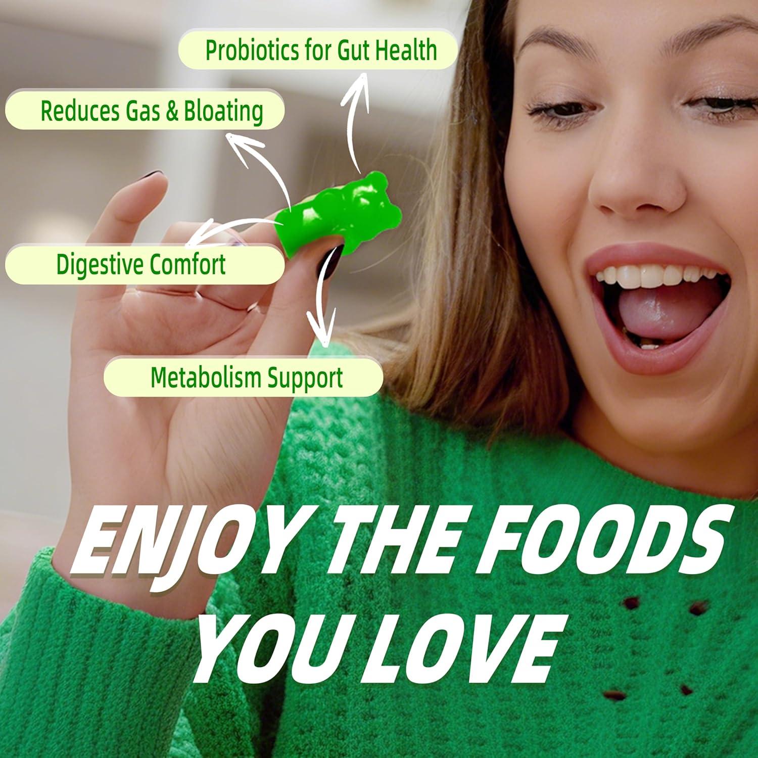 Gomitas Digestivas SUGAWITA con Papaya y Enzimas 90 Unidades