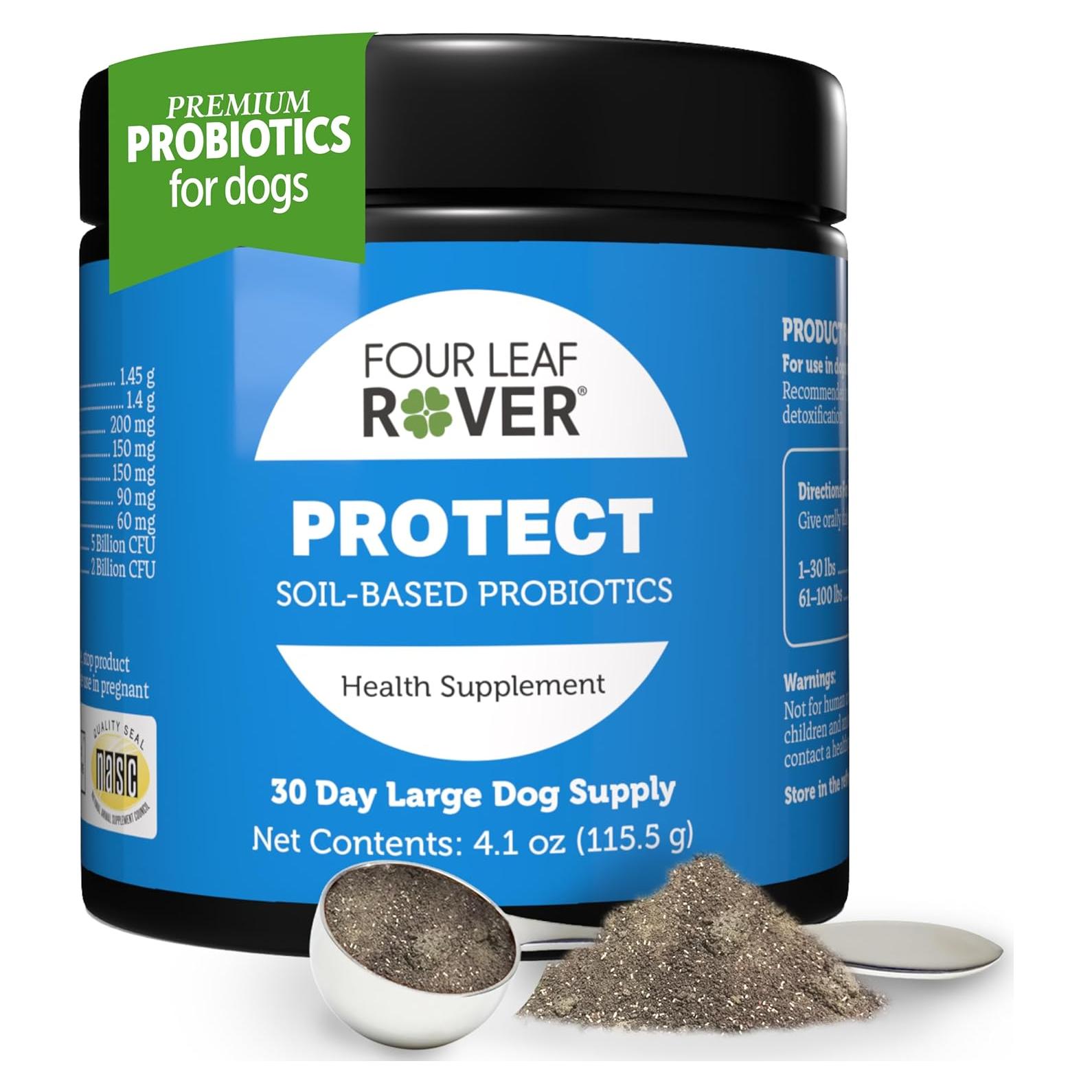 Probioticos para Perros Four Leaf Rover Protect 115g