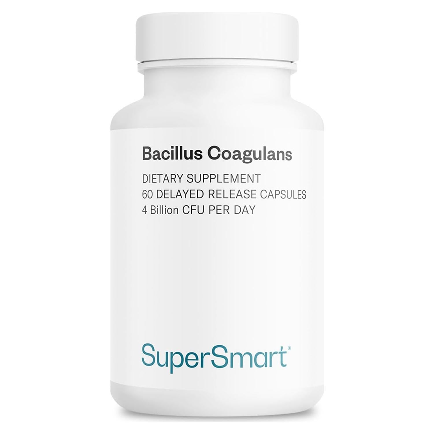 Suplemento Probiotico Bacillus Coagulans 60 Cápsulas - Supersmart