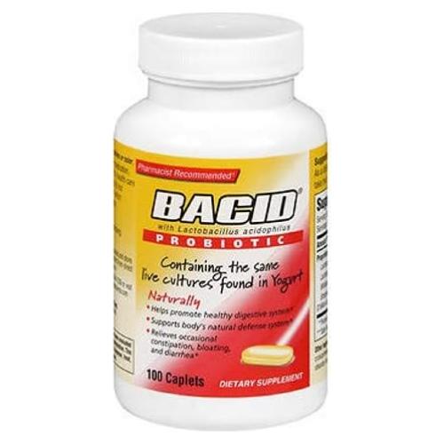 Bacid Probiótico 100 Cápsulas - 2 Millones Culturas Vivas