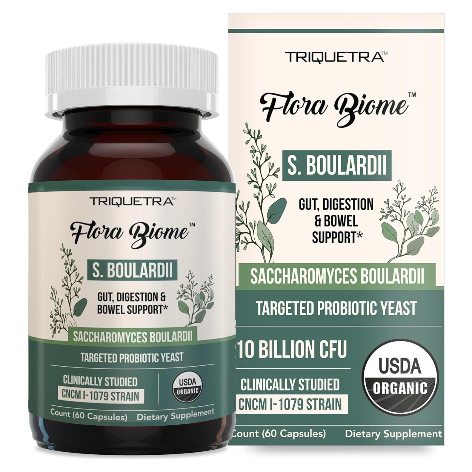 Saccharomyces Boulardii Orgánico 10 Mil Millones UFC - Probiotico