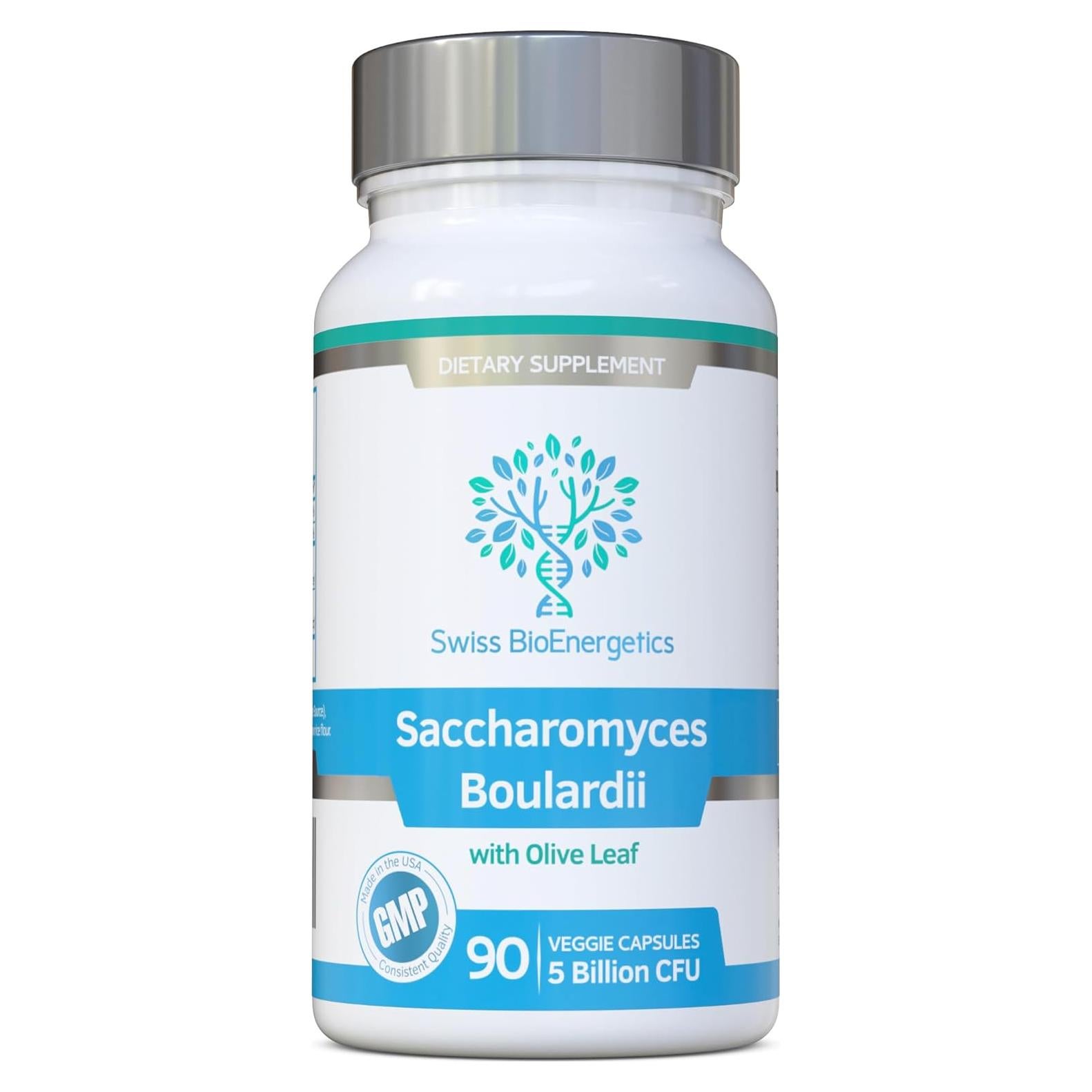 Saccharomyces Boulardii 5 Mil Millones CFU 90 Cápsulas Swiss BioEnergetics