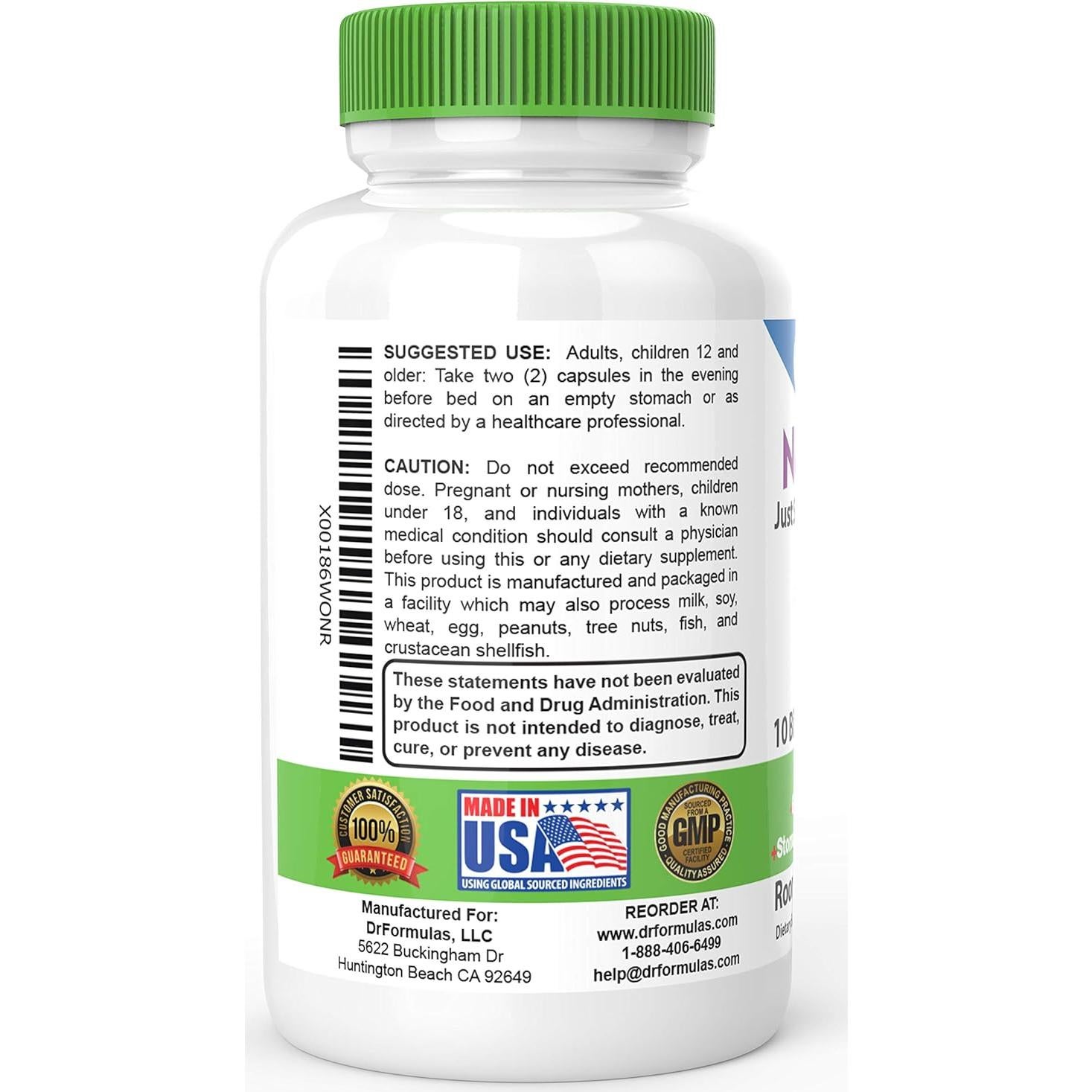 Probiotico DrFormulas Saccharomyces Boulardii 10 Mil Millones 60 Cápsulas