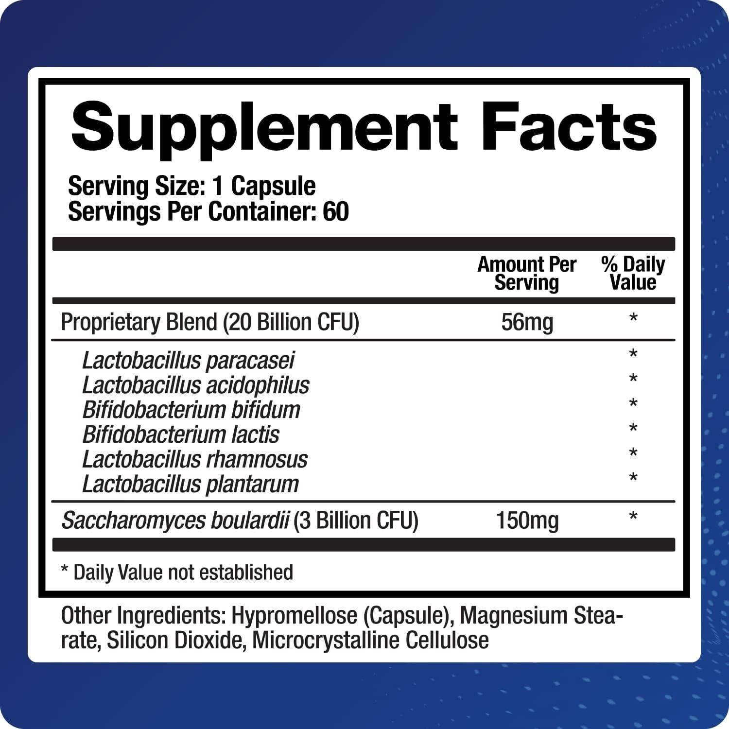 Suplemento Probiotico BioMatrix 30 Cápsulas - Saccharomyces boulardii