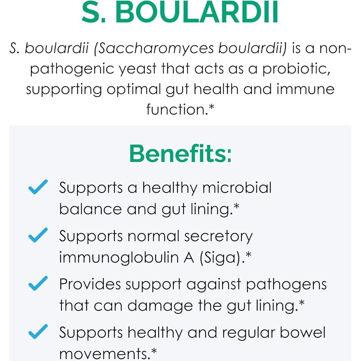 Cápsulas Probioticas Rootcology S. Boulardii 60 Unidades
