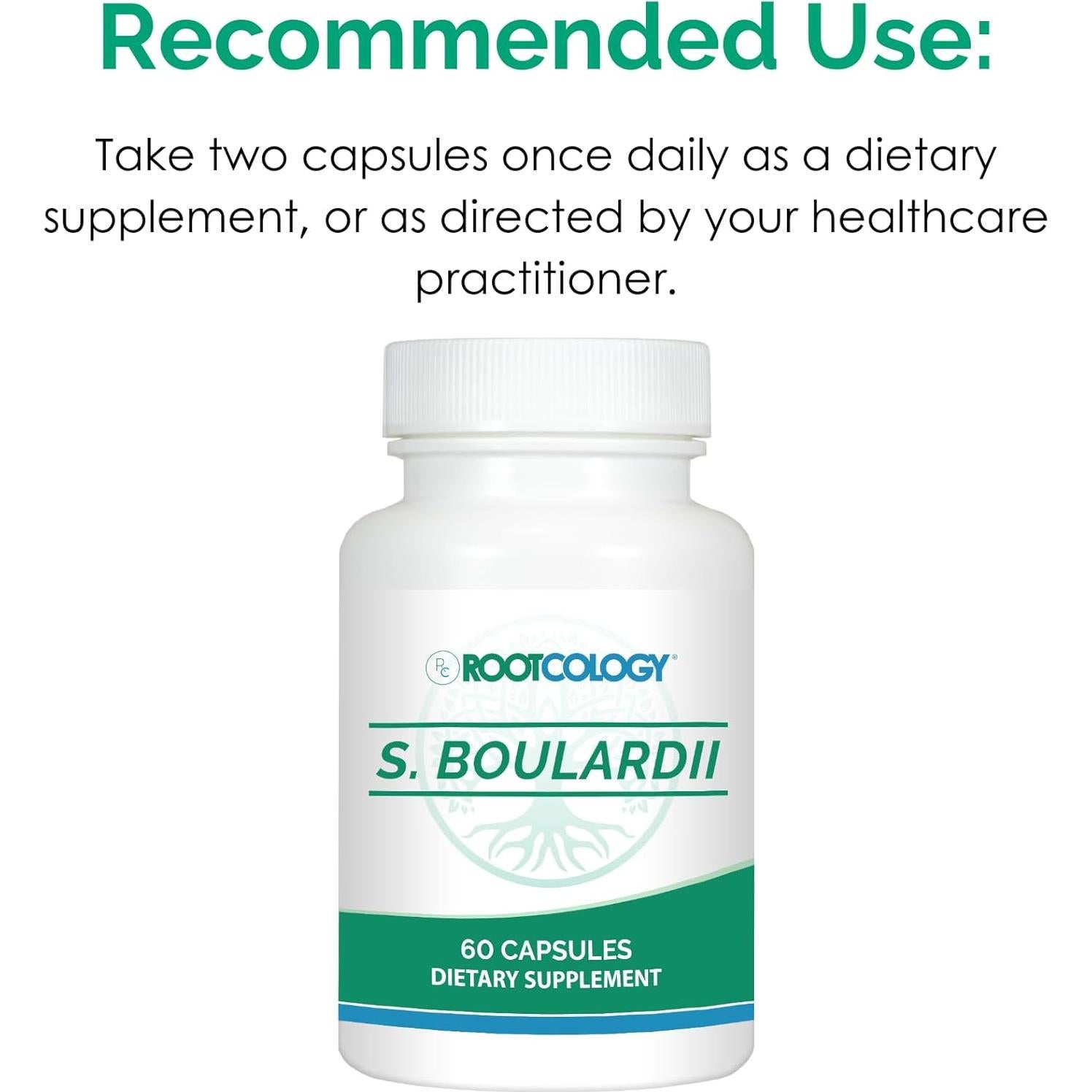 Cápsulas Probioticas Rootcology S. Boulardii 60 Unidades