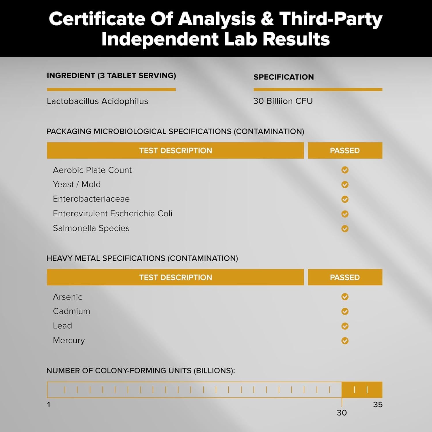 Suplemento Probiótico Lactobacillus Acidophilus 240 Tabletas