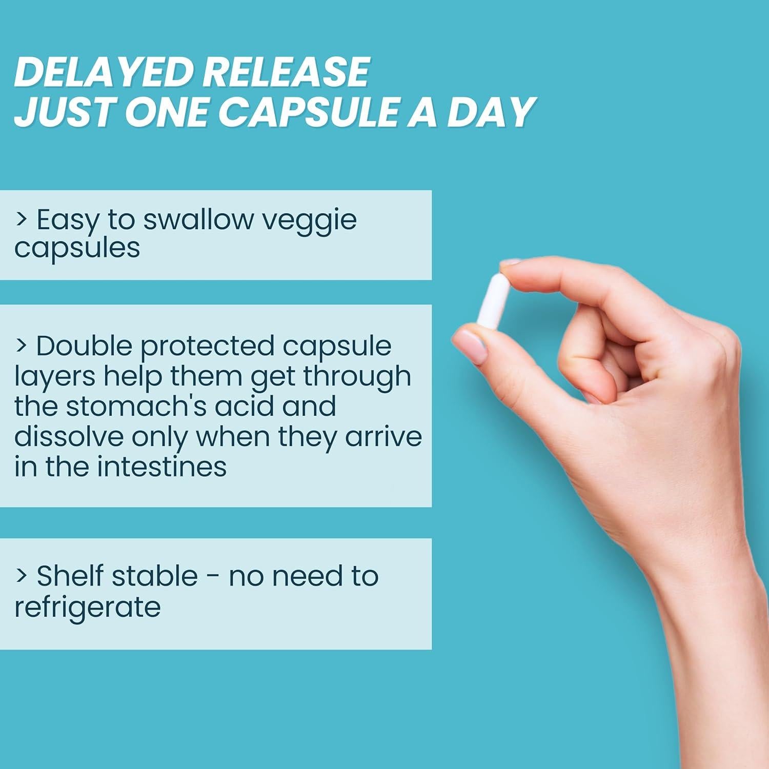 Probioticos Base de la Naturaleza 70 Mil Millones CFU 30 Cápsulas