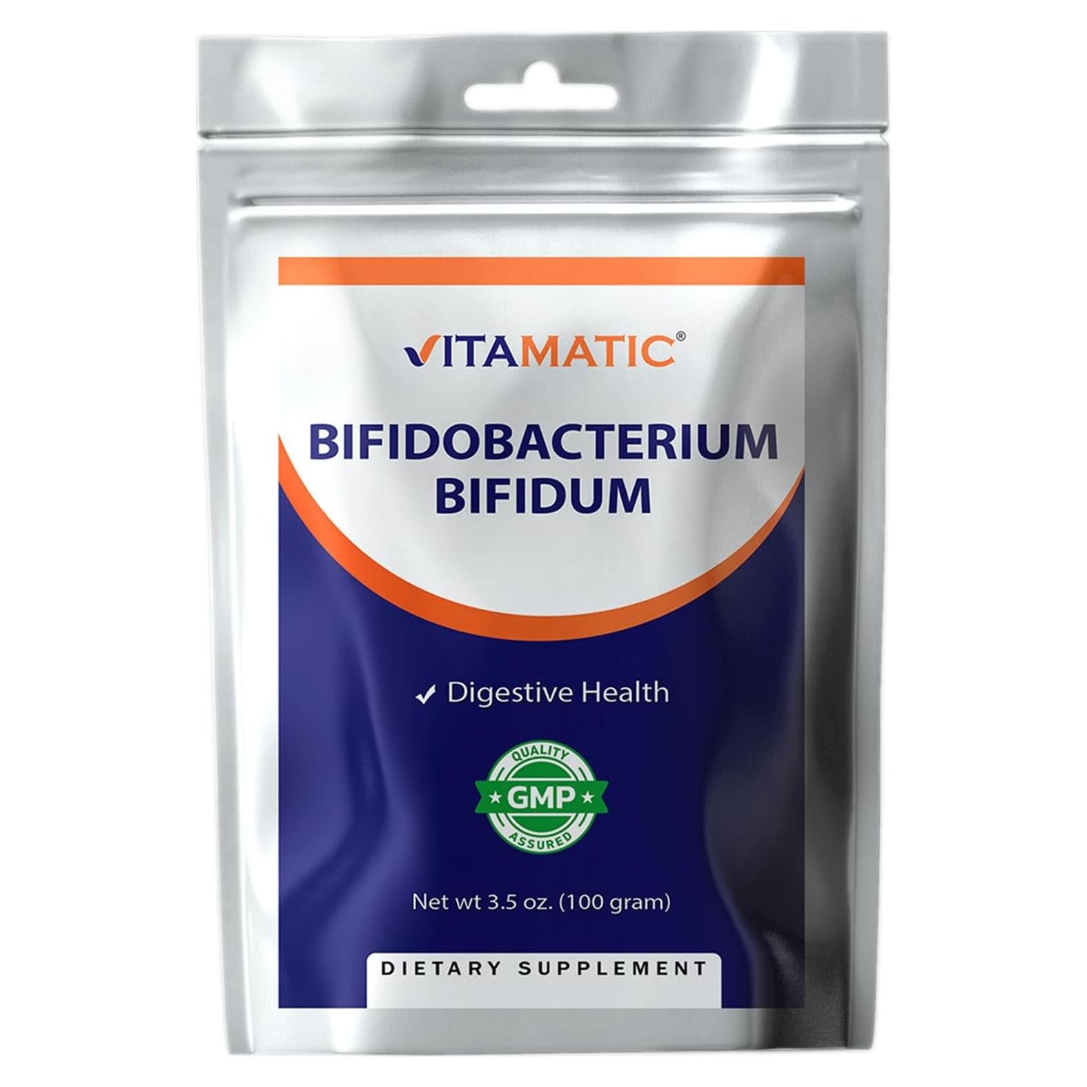 Probiótico Vitamatic Bifidobacterium Bifidum 100g - Salud Digestiva