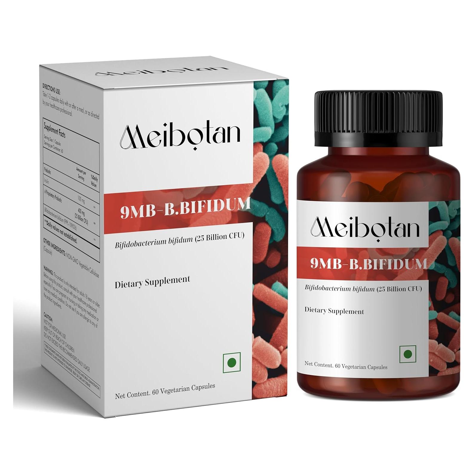 Probioticos Meibotan Bifidobacterium bifidum 60 Cápsulas Vegetales