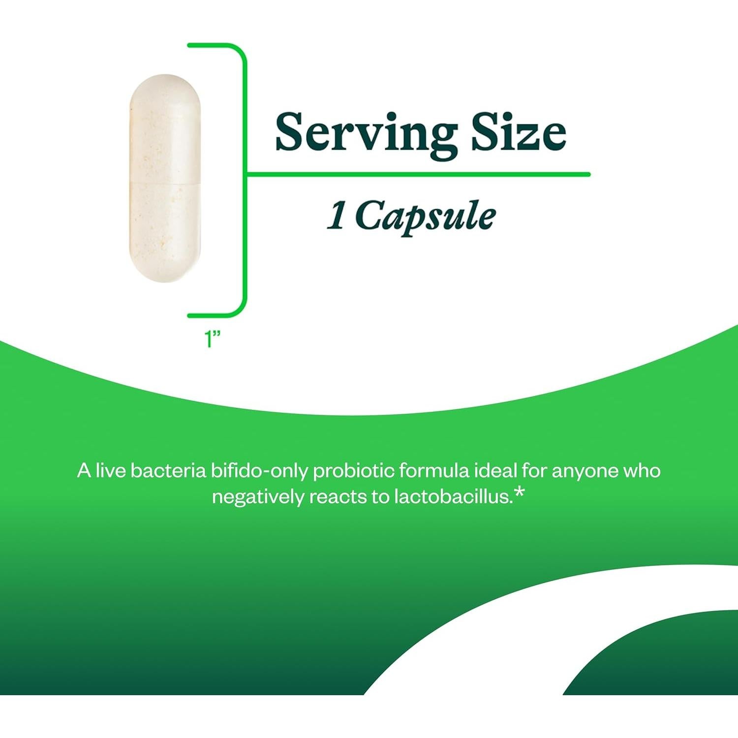 Suplemento Probiotico Bifidobacterium Seeking Health 60 Cápsulas