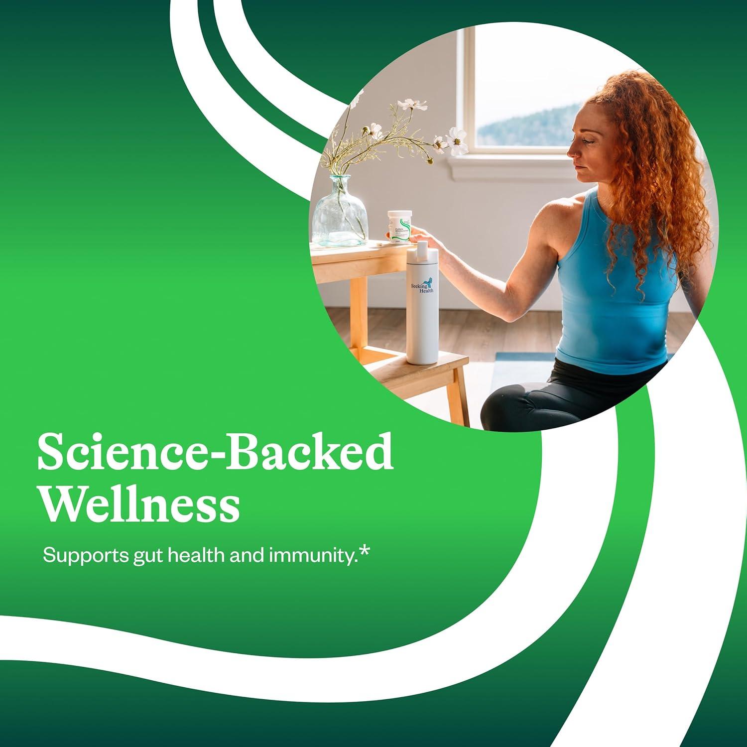 Suplemento Probiotico Bifidobacterium Seeking Health 60 Cápsulas