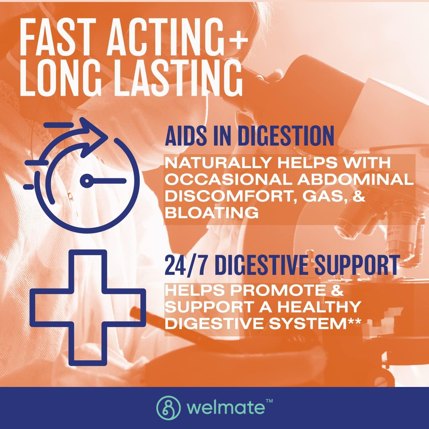 Suplemento Probiotico WELMATE Bifidobacterium 200 Cápsulas Veganas