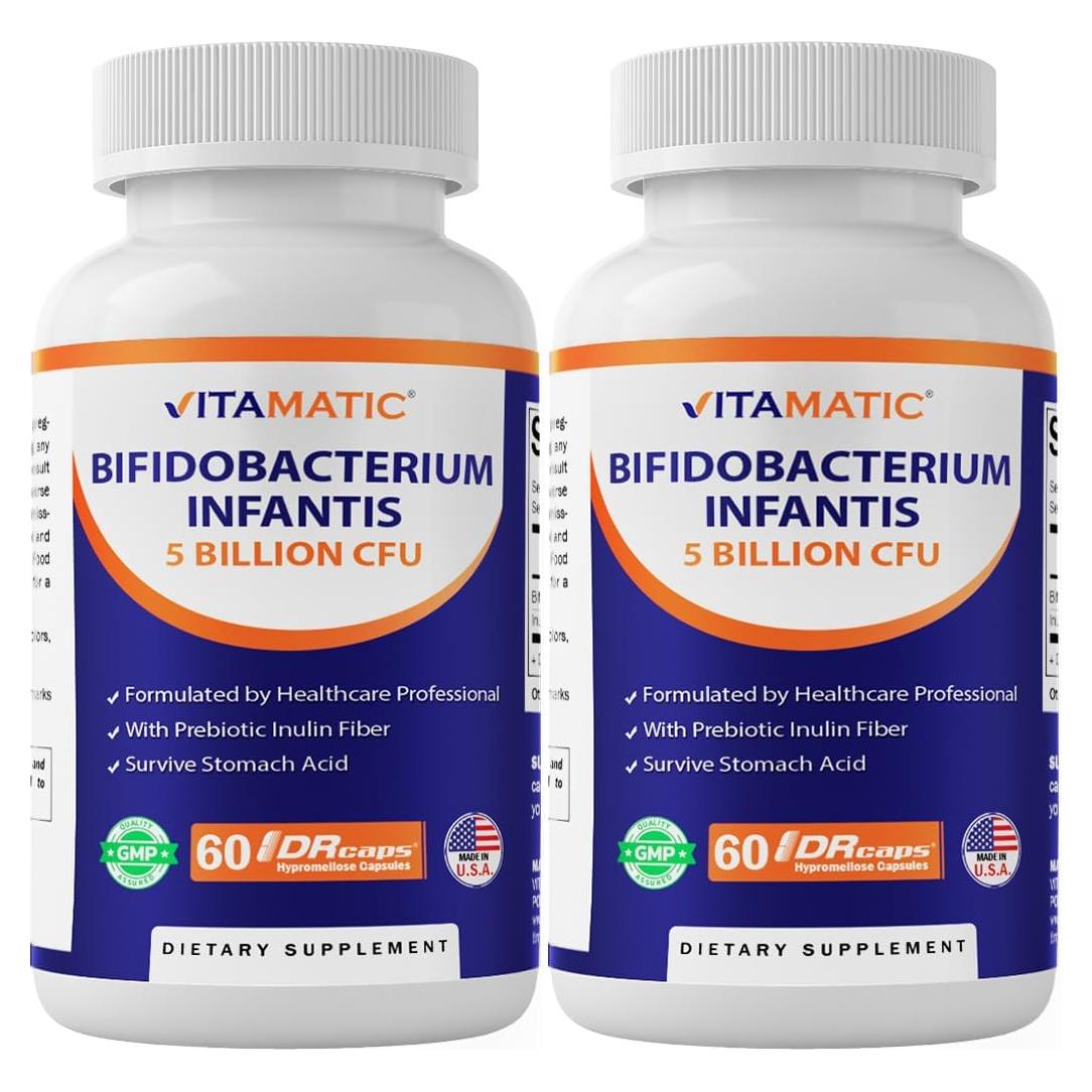 Vitamatic Bifidobacterium Infantis 5 Mil Millones 60 Cápsulas