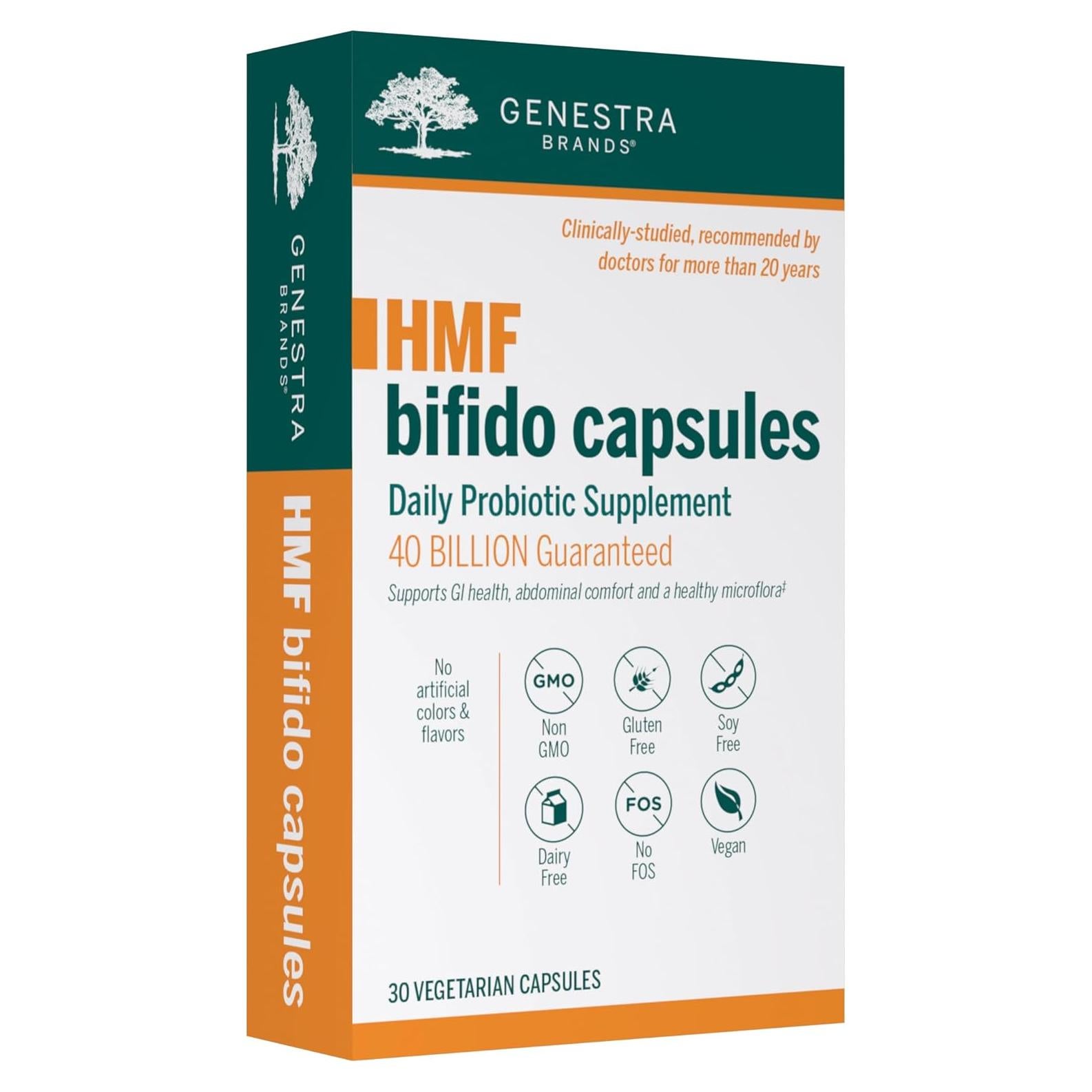 Cápsulas HMF Bifido Genestra Brands 30 Cápsulas Probioticos