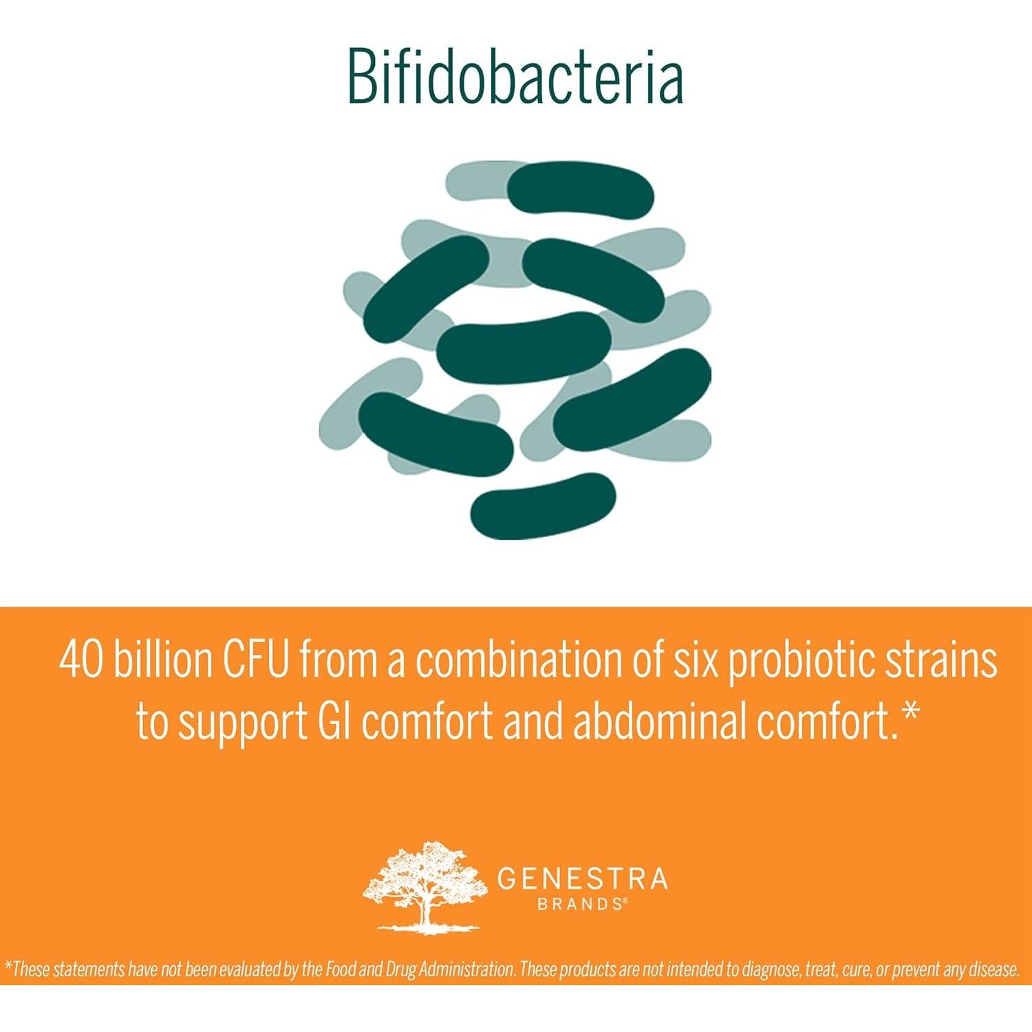 Cápsulas HMF Bifido Genestra Brands 30 Cápsulas Probioticos