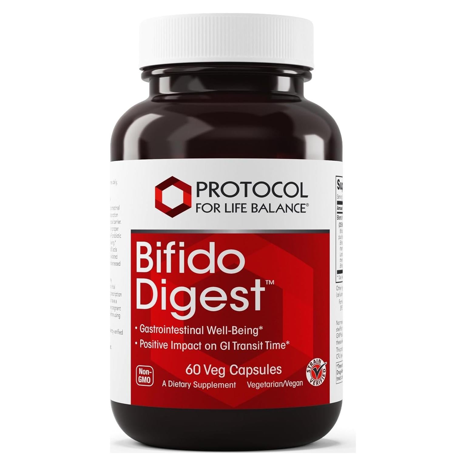 Bifido Digest Probiotico 20 Mil Millones CFU - 60 Cápsulas