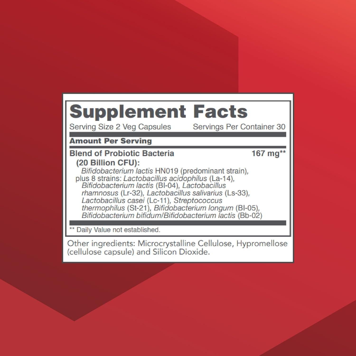 Bifido Digest Probiotico 20 Mil Millones CFU - 60 Cápsulas