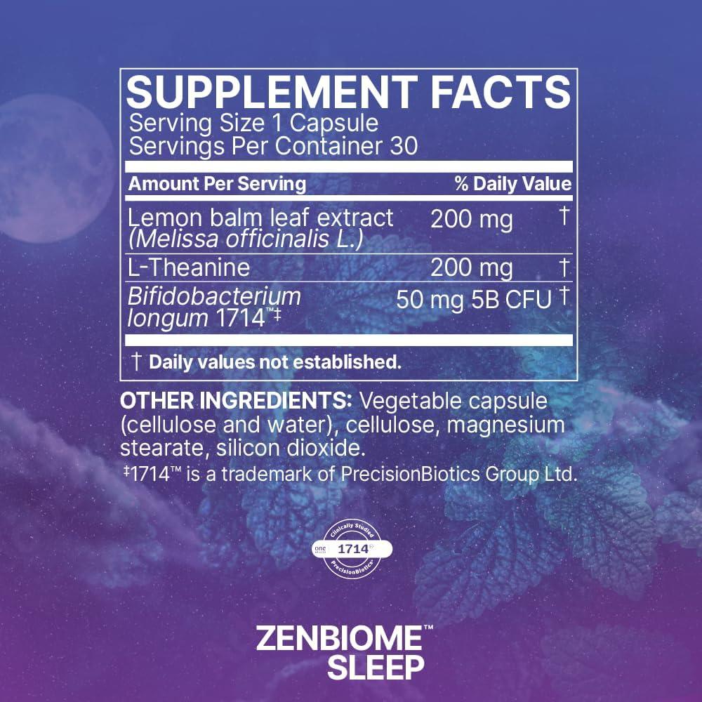 Suplemento Probiotico Zenbiome Microbiome Labs 30 Cápsulas