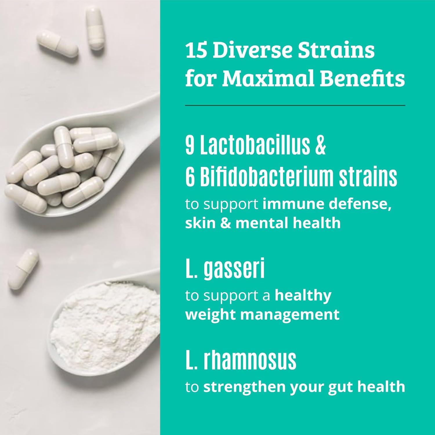 Probioticos y Prebioticos Dr. Matthew 50 Mil Millones 15 Cepas