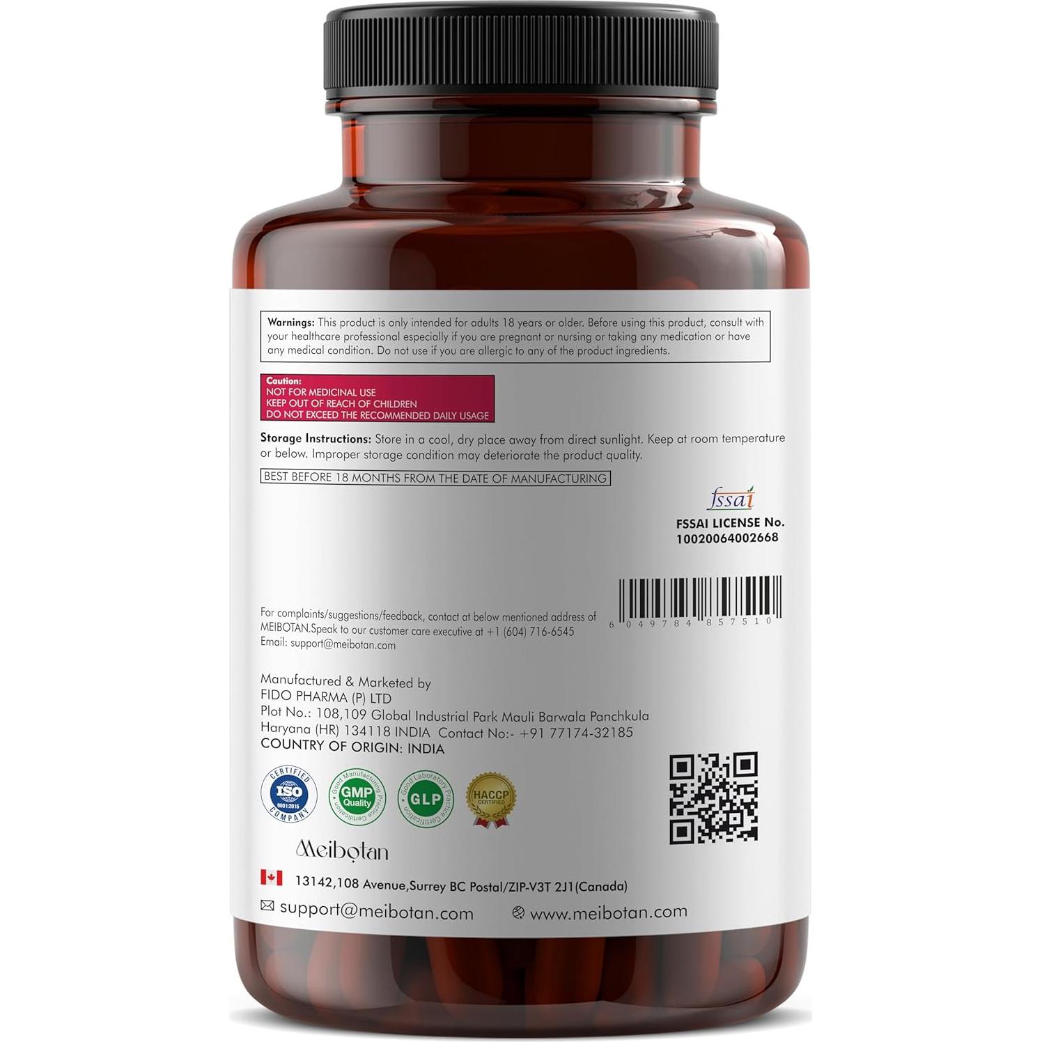 Streptococcus thermophilus Probiotics Bacteria with 25 Biilion CFU for Men & Women, Helps Digestion, Nutrient Absorption & Fighting Bad Organism - 60 Veggie Capsules