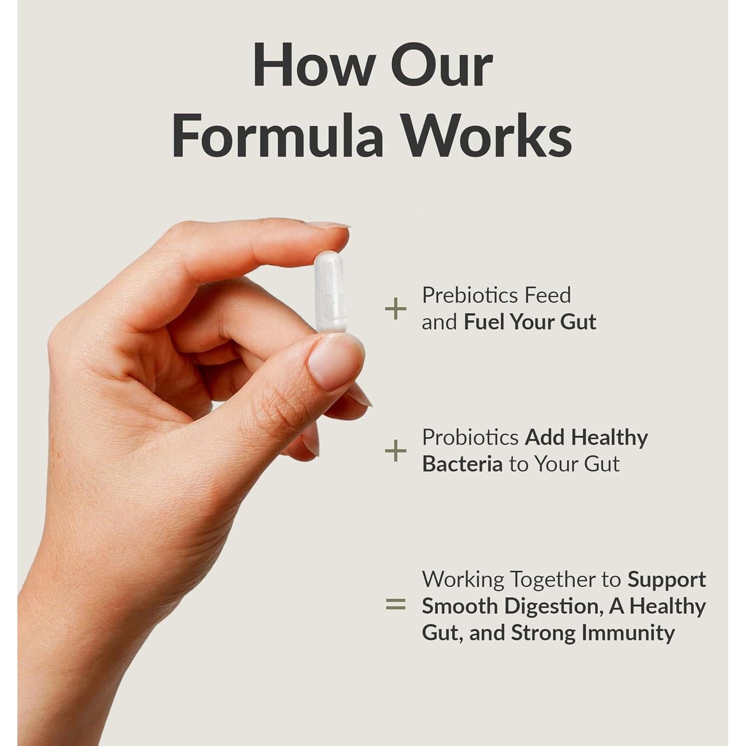 Suplemento Probiotico BiOptimizers P3-OM 120 Cápsulas Veganas