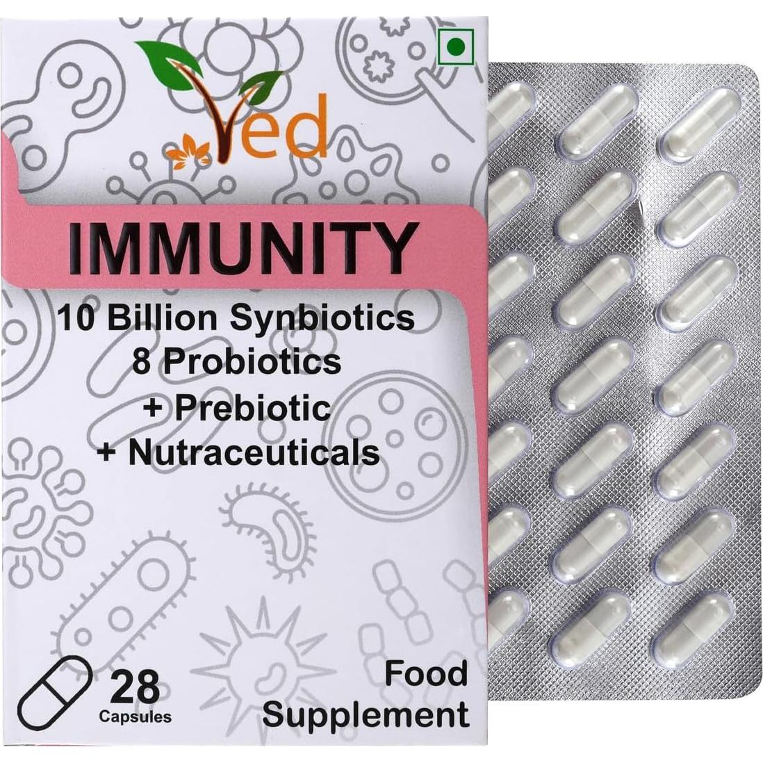 Complejo Probiótico Ved - 10 Mil Millones CFU - 28 Cápsulas