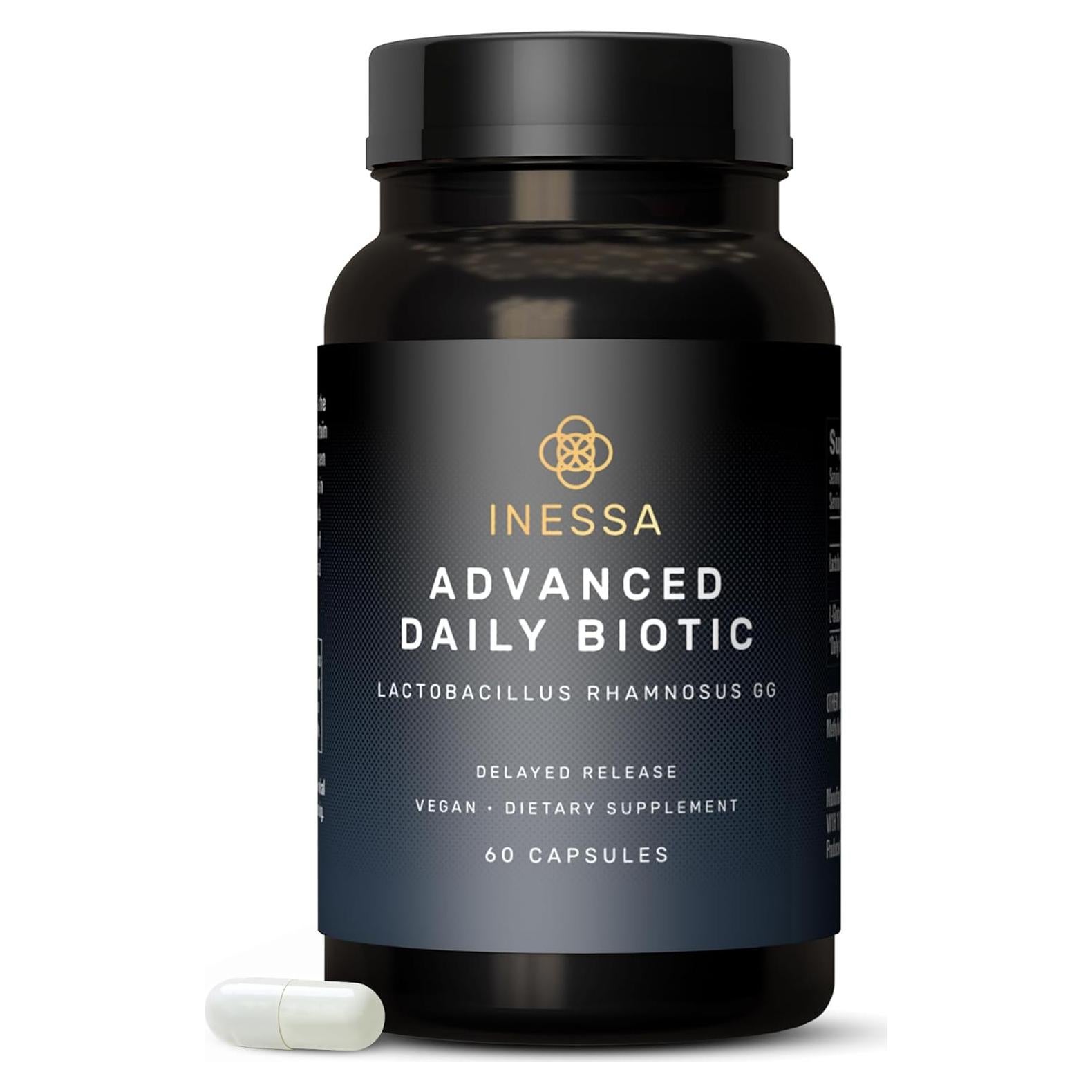 Probioticos Inessa Daily Biotic 60 Cápsulas Veganas 10 Mil Millones