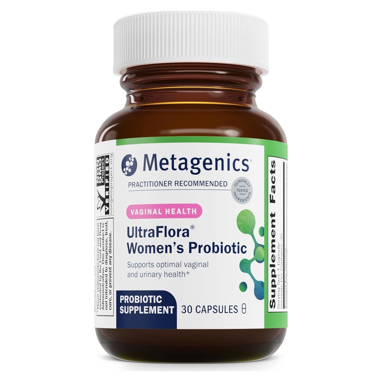 Probiotico Metagenics UltraFlora Mujeres - 30 Cápsulas