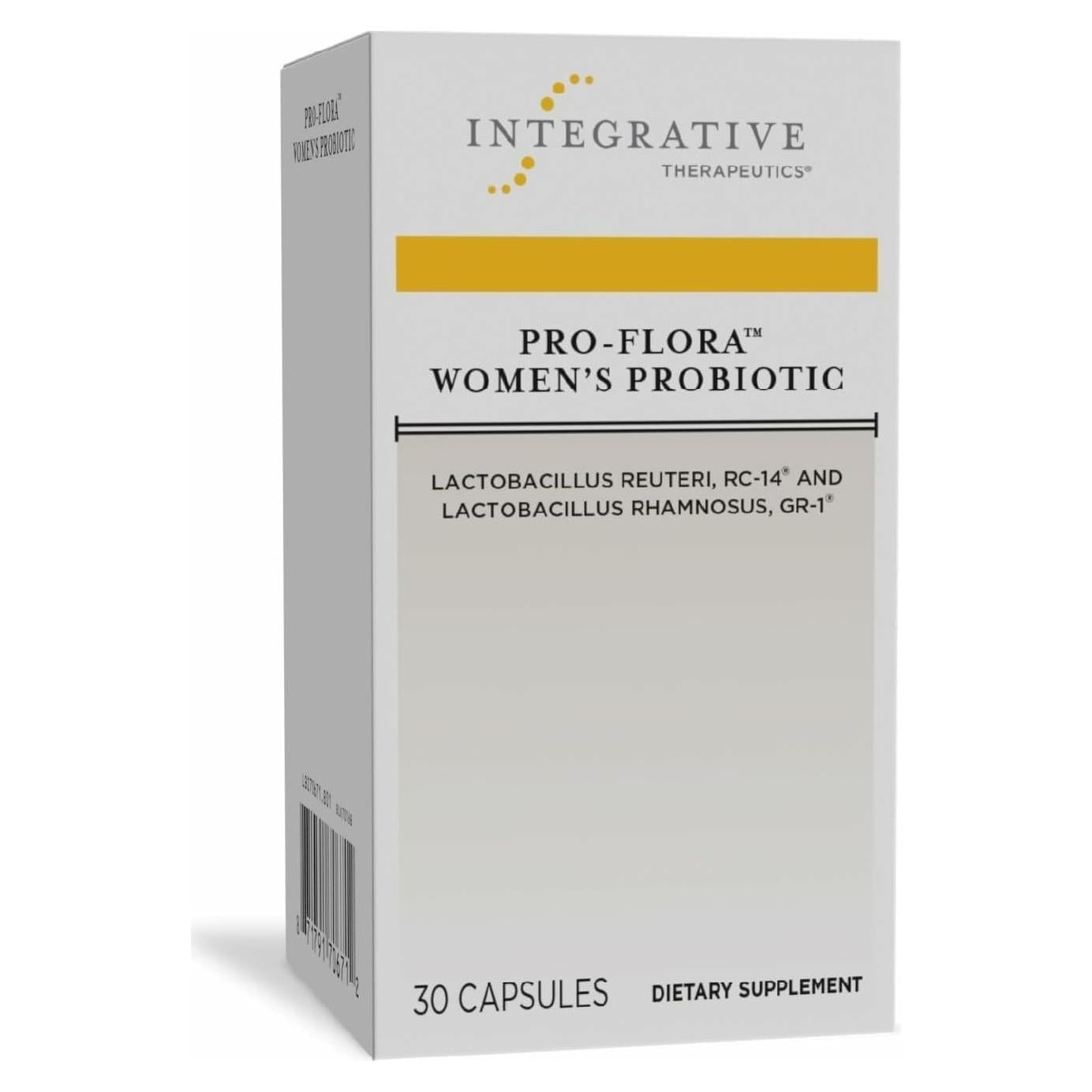 Pro-Biótico Pro-Flora Integrative Therapeutics 30 Cápsulas