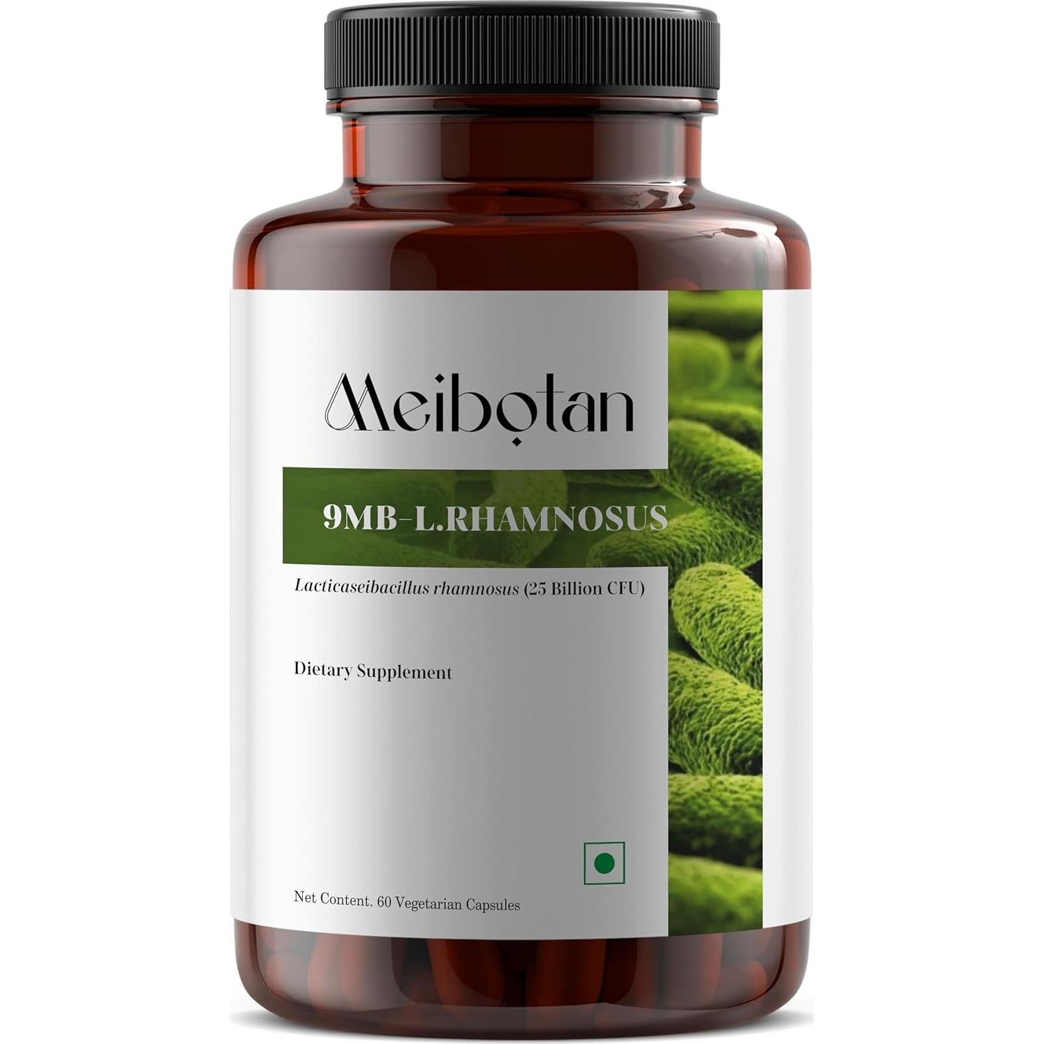 Suplemento Probiótico Meibotan Lacticaseibacillus 25 mil millones UFC - 60 cápsulas