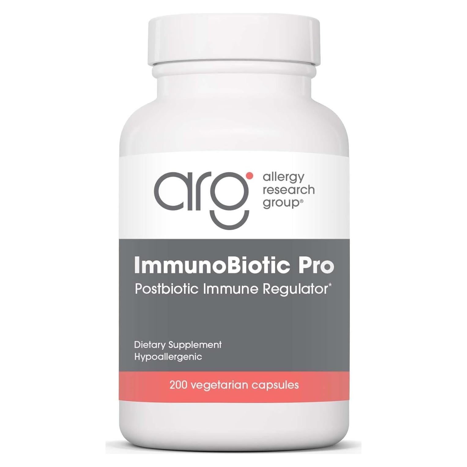 Suplemento ImmunoBiotic Pro Allergy Research - 200 Cápsulas